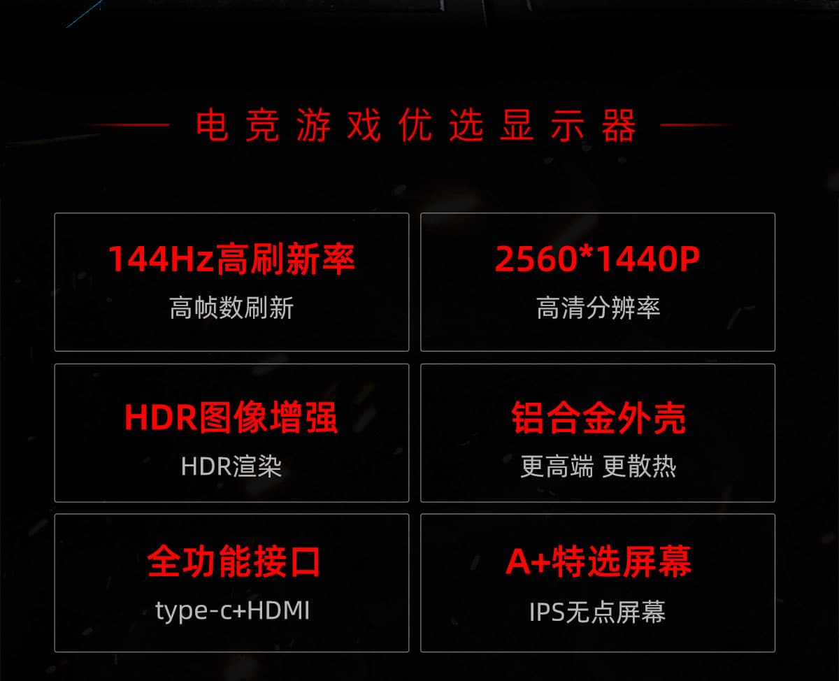 15.6英寸 144Hz 电竞显示器(图2)