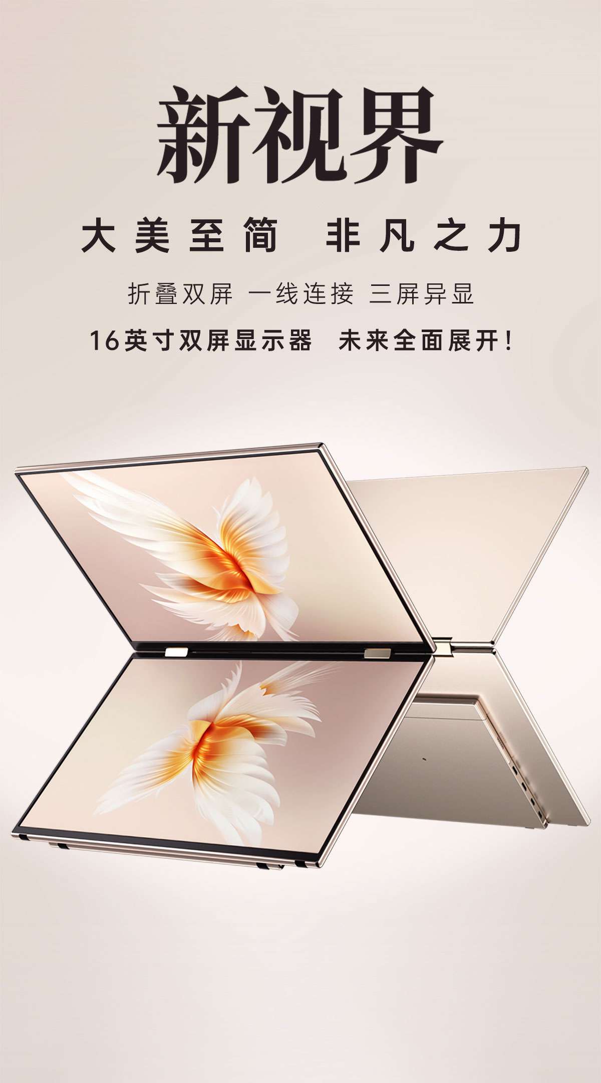 16英寸双屏显示器(图1)