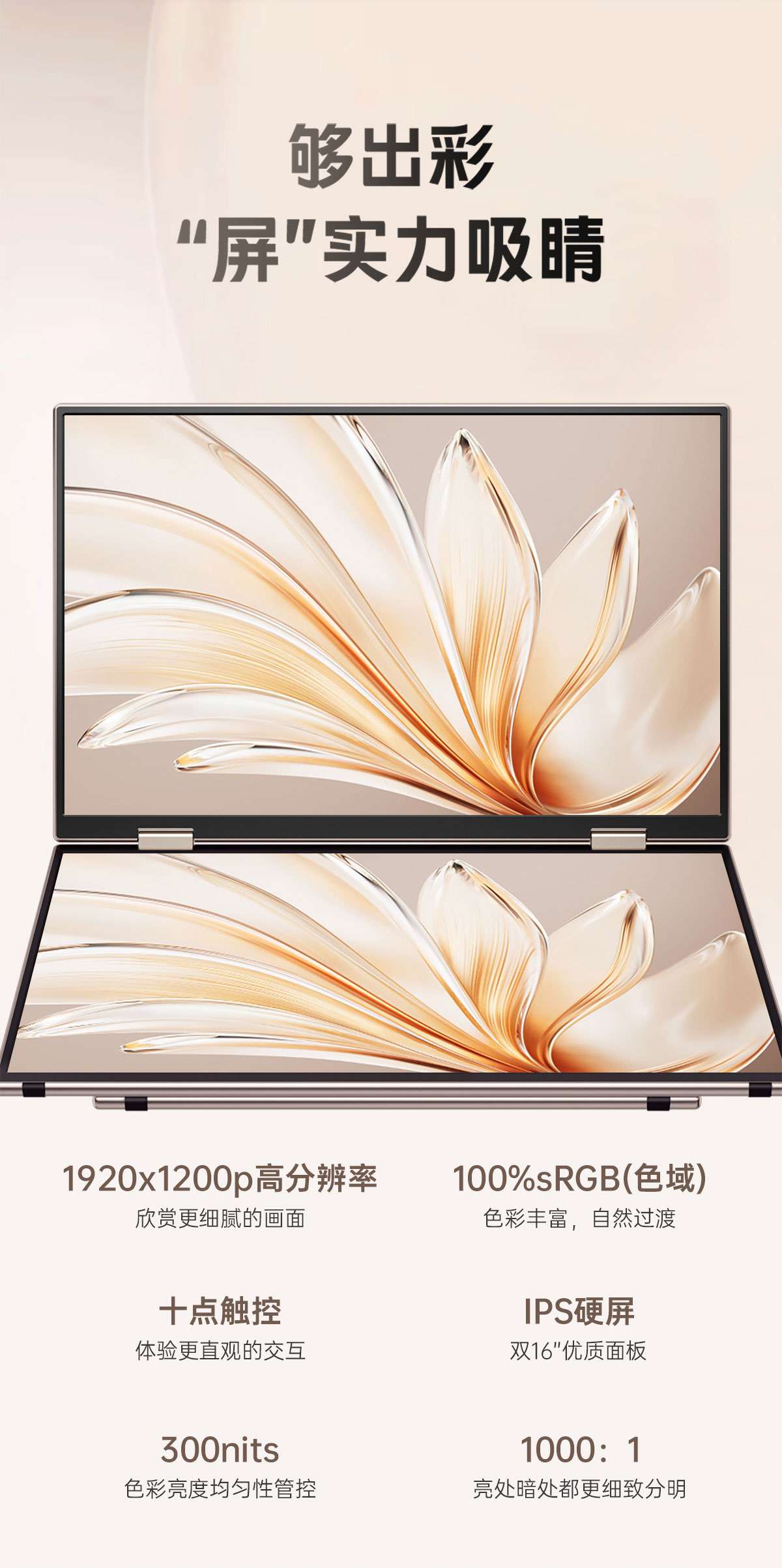 16英寸双屏显示器(图6)