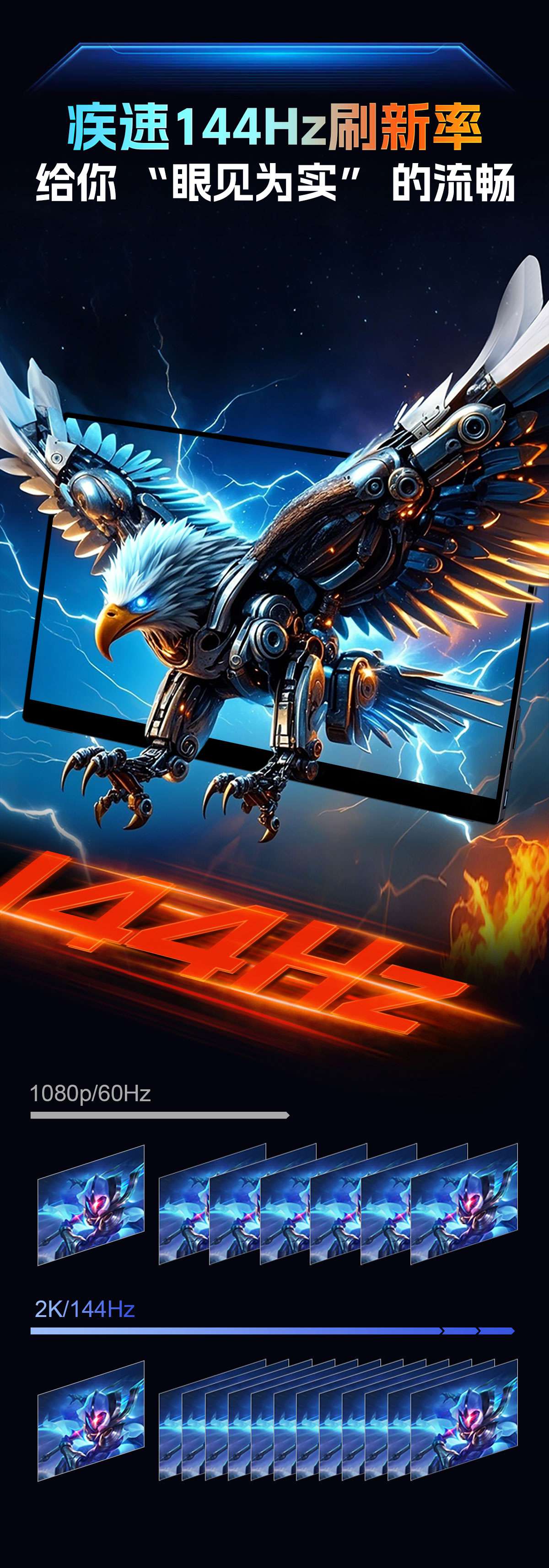 17.3英寸 144Hz 便携显示器(图3)