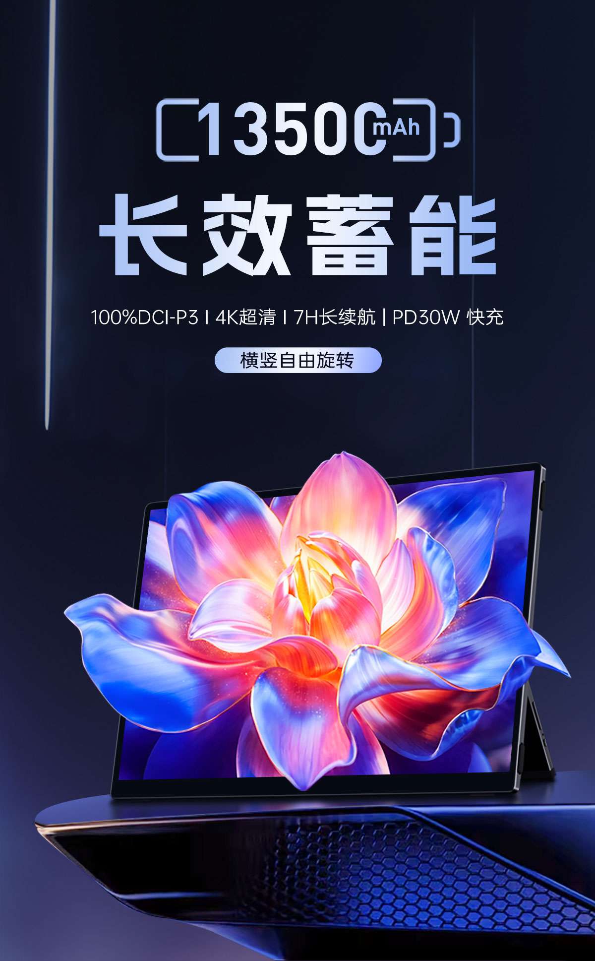 长续航便携显示器(图1)