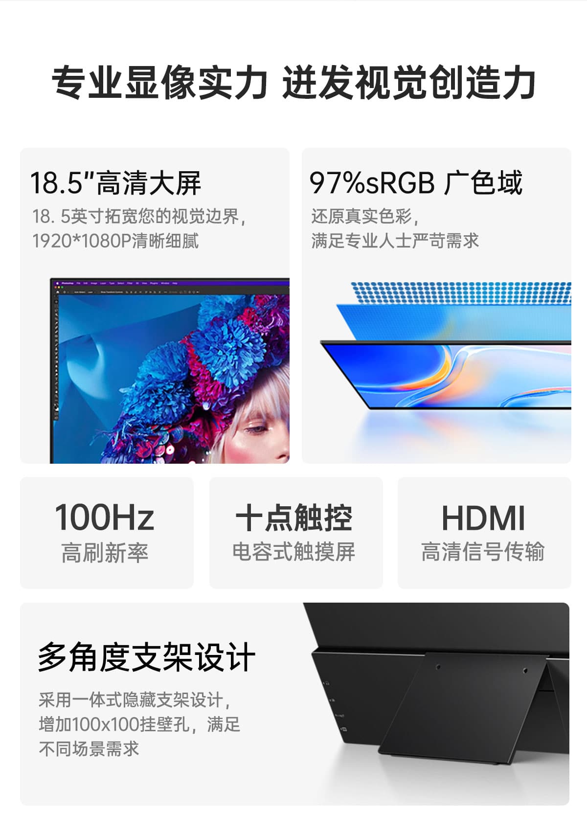 18.5英寸便携显示器(图2)